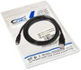 NANO CABLE Cable USB 2.0 de 1,8 m, USB A a Micro USB B, Negro